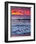 USA, California, La Jolla, Reflections of Sunset at Windansea Beach-Ann Collins-Framed Photographic Print