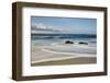 USA, California, La Jolla. Rocks and clouds at Whispering Sands Beach-Ann Collins-Framed Photographic Print