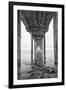 USA, California, La Jolla, Scripps Pier, Sunrise-John Ford-Framed Premium Photographic Print