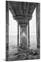 USA, California, La Jolla, Scripps Pier, Sunrise-John Ford-Mounted Premium Photographic Print