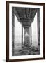 USA, California, La Jolla, Scripps Pier, Sunrise-John Ford-Framed Photographic Print