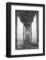 USA, California, La Jolla, Scripps Pier, Sunrise-John Ford-Framed Photographic Print