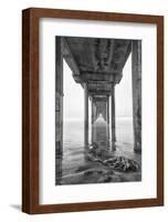 USA, California, La Jolla, Scripps Pier, Sunrise-John Ford-Framed Photographic Print