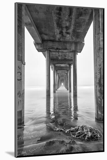 USA, California, La Jolla, Scripps Pier, Sunrise-John Ford-Mounted Photographic Print