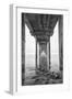 USA, California, La Jolla, Scripps Pier, Sunrise-John Ford-Framed Photographic Print