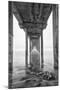 USA, California, La Jolla, Scripps Pier, Sunrise-John Ford-Mounted Photographic Print