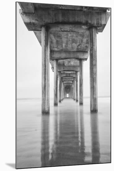 USA, California, La Jolla, Scripps Pier, Sunrise-John Ford-Mounted Photographic Print