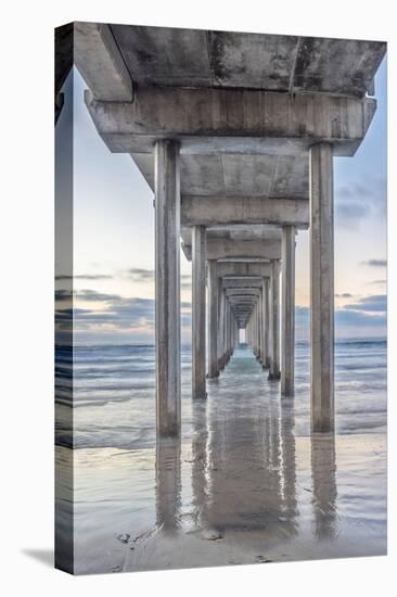 USA, California, La Jolla, Scripps Pier-Rob Tilley-Stretched Canvas