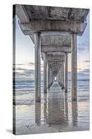 USA, California, La Jolla, Scripps Pier-Rob Tilley-Stretched Canvas