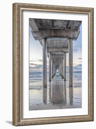 USA, California, La Jolla, Scripps Pier-Rob Tilley-Framed Photographic Print