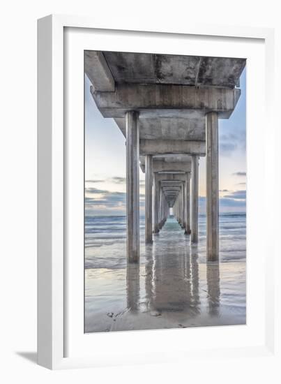 USA, California, La Jolla, Scripps Pier-Rob Tilley-Framed Photographic Print