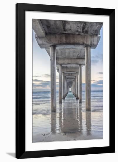 USA, California, La Jolla, Scripps Pier-Rob Tilley-Framed Photographic Print