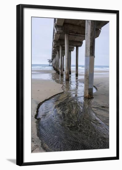 USA, California, La Jolla, Scripps Pier-Peter Hawkins-Framed Photographic Print