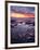 USA, California, La Jolla, Sunset at Coast Boulevard Park-Ann Collins-Framed Photographic Print