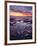 USA, California, La Jolla, Sunset at Coast Boulevard Park-Ann Collins-Framed Photographic Print