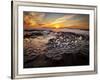 USA, California, La Jolla, Sunset at Hospital Reef-Ann Collins-Framed Photographic Print