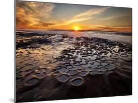 USA, California, La Jolla, Sunset at Hospital Reef-Ann Collins-Mounted Photographic Print