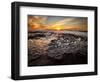 USA, California, La Jolla, Sunset at Hospital Reef-Ann Collins-Framed Photographic Print