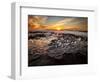 USA, California, La Jolla, Sunset at Hospital Reef-Ann Collins-Framed Photographic Print