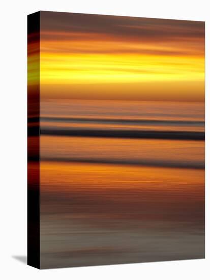 USA, California, La Jolla, Sunset at La Jolla Shores-Ann Collins-Stretched Canvas