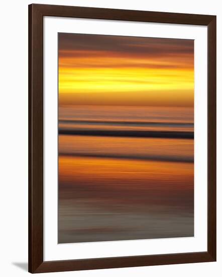 USA, California, La Jolla, Sunset at La Jolla Shores-Ann Collins-Framed Photographic Print