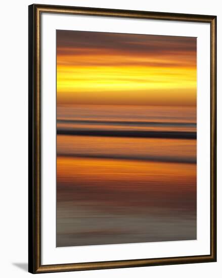 USA, California, La Jolla, Sunset at La Jolla Shores-Ann Collins-Framed Photographic Print