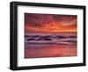 USA, California, La Jolla. Sunset at North End of Windansea Beach-Ann Collins-Framed Photographic Print