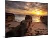 USA, California, La Jolla, Sunset, Coast Blvd. Park-Ann Collins-Mounted Photographic Print