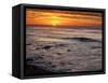 USA, California, La Jolla, Sunset from Boomer Beach-Ann Collins-Framed Stretched Canvas