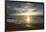 USA, California, La Jolla. Sunset over beach.-Jaynes Gallery-Framed Photographic Print