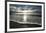 USA, California, La Jolla. Sunset over beach.-Jaynes Gallery-Framed Premium Photographic Print