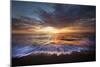 USA, California, La Jolla. Sunset over beach.-Jaynes Gallery-Mounted Photographic Print