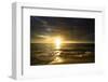 USA, California, La Jolla. Sunset over beach.-Jaynes Gallery-Framed Photographic Print