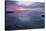 USA, California, La Jolla. Sunset over beach.-Jaynes Gallery-Stretched Canvas