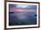 USA, California, La Jolla. Sunset over beach.-Jaynes Gallery-Framed Premium Photographic Print