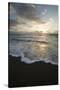 USA, California, La Jolla. Sunset over beach.-Jaynes Gallery-Stretched Canvas