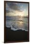 USA, California, La Jolla. Sunset over beach.-Jaynes Gallery-Framed Photographic Print