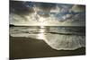 USA, California, La Jolla. Sunset over beach.-Jaynes Gallery-Mounted Photographic Print