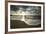 USA, California, La Jolla. Sunset over beach.-Jaynes Gallery-Framed Premium Photographic Print