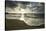 USA, California, La Jolla. Sunset over beach.-Jaynes Gallery-Stretched Canvas