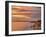 USA, California, La Jolla, Sunset over Black's Beach and Coast to the North-Ann Collins-Framed Photographic Print