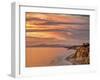 USA, California, La Jolla, Sunset over Black's Beach and Coast to the North-Ann Collins-Framed Photographic Print