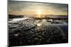 USA, California, La Jolla. Sunset over tide pools.-Jaynes Gallery-Mounted Photographic Print