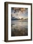 USA, California, La Jolla. Sunset reflections at Marine Street Beach-Ann Collins-Framed Photographic Print