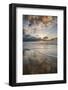 USA, California, La Jolla. Sunset reflections at Marine Street Beach-Ann Collins-Framed Photographic Print