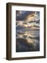 USA, California, La Jolla. Sunset reflections at Marine Street Beach-Ann Collins-Framed Photographic Print