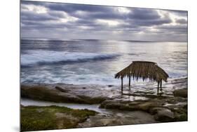 USA, California, La Jolla. Surf Shack at Windansea Beach-Ann Collins-Mounted Photographic Print