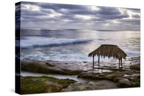 USA, California, La Jolla. Surf Shack at Windansea Beach-Ann Collins-Stretched Canvas