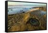 USA, California, La Jolla. Tide pools and ocean.-Jaynes Gallery-Framed Stretched Canvas