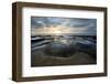 USA, California, La Jolla. Tide pools at sunset.-Jaynes Gallery-Framed Photographic Print